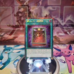 A Platinum Secret Rare "Book of Eclipse" card from the Yugioh Set: Rarity Collection 2 (RA02).