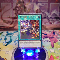 An Ultimate Rare "Branded Fusion" card from the Yugioh OTS Tournament Pack 22 (OP22).