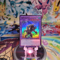 An Ultra Rare "Chimera the King of Phantom Beasts" card from the Yugioh Set: Magnificent Monsters (MAMO).