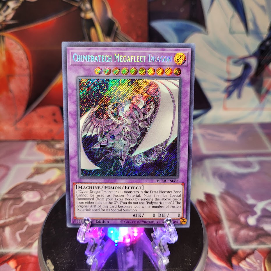 Chimeratech Megafleet Dragon [BLAR-EN085] Secret Rare