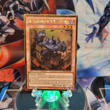 Cir, Malebranche of the Burning Abyss [PGL3-EN045] Gold Rare