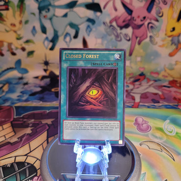 An Ultra Rare "Closed Forest" Yugioh 5D's Duel Transer Promo Card