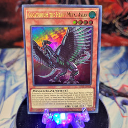 An Ultra Rare "Cocatorium the Heavy Metal Avian" card from the Yugioh Set: Ghosts From the Past: The 2nd Haunting (GFP2).