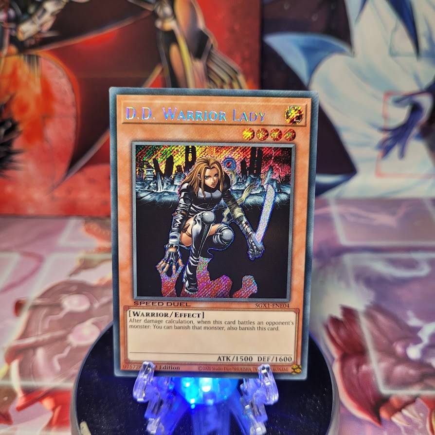 D.D. Warrior Lady [SGX1-ENE04] Secret Rare