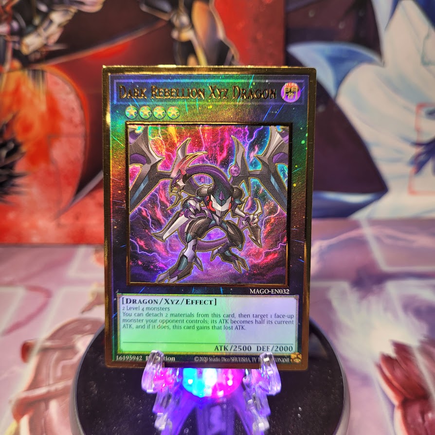 Dark Rebellion Xyz Dragon [MAGO-EN032] Gold Rare