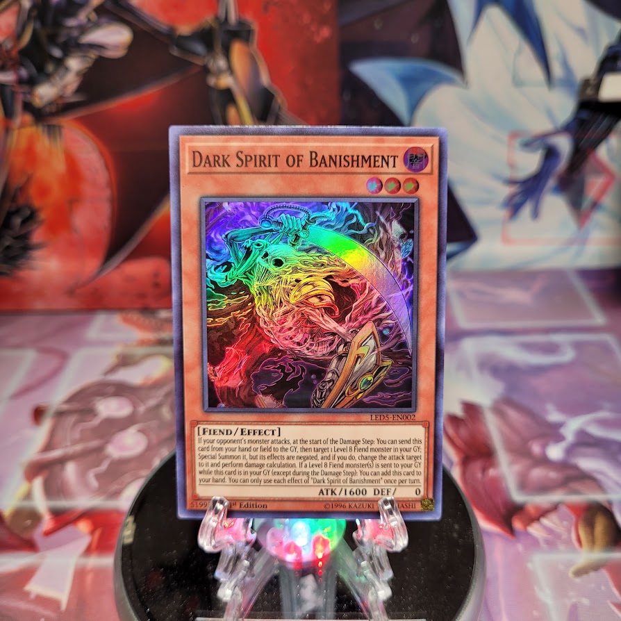 Dark Spirit of Banishment [LED5-EN002] Super Rare