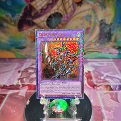 An Ultra Duel Terminal Rare "Dark Paladin" card from the Yugioh Set: Hidden Arsenal: Chapter 1 (HAC1).