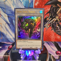 An Ultra Rare "Dark Soul Token" card from the Yugioh Set: Magnificent Mavens.