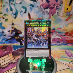 A Starlight Rare "Divine Arsenal AA-Zeus - Sky Thunder" card from the Yugioh Set: Rarity Collection 5 (RA05).