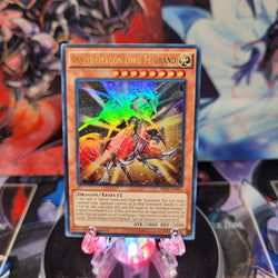 An Ultra Rare "Divine Dragon Lord Felgrand" card from the Yugioh Structure Deck: Rise of the True Dragons.