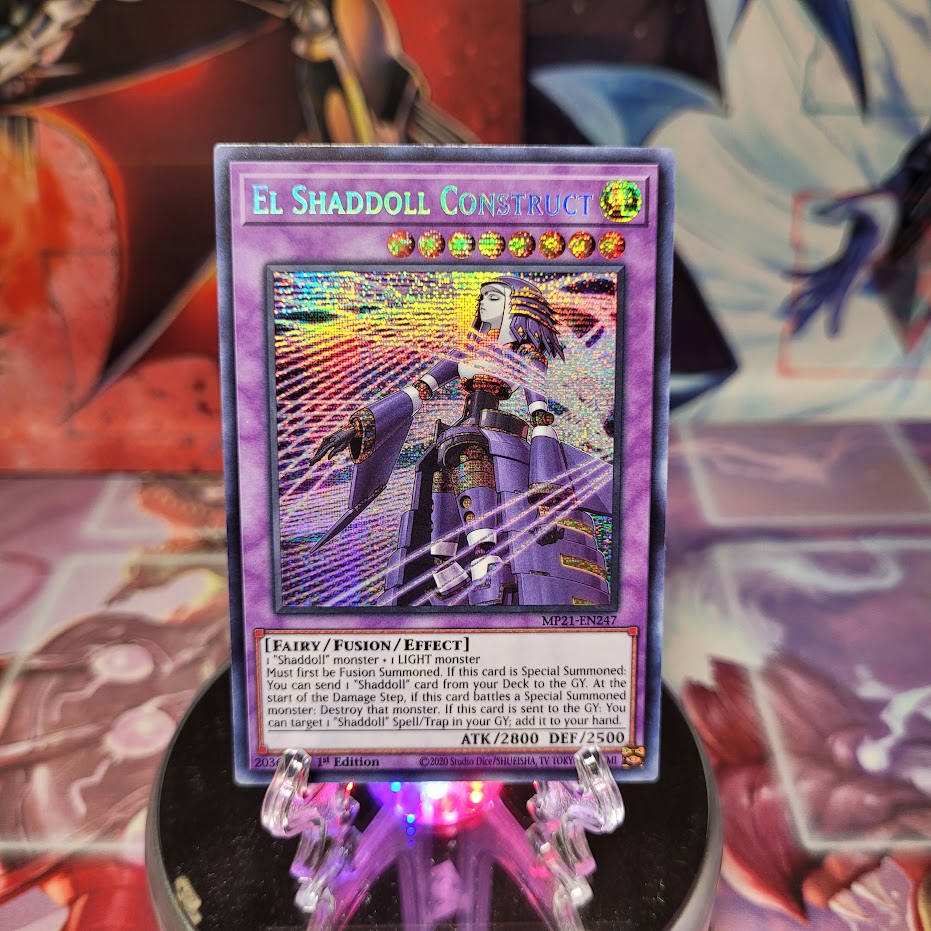 El Shaddoll Construct (Alternate Art) [MP21-EN247] Prismatic Secret Rare