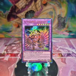 An Ultra Rare "El Shaddoll Apkallone" card from the Yugioh Structure Deck: Shaddoll Showdown.