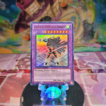 Elemental HERO Great Tornado [LC02-EN010] Ultra Rare