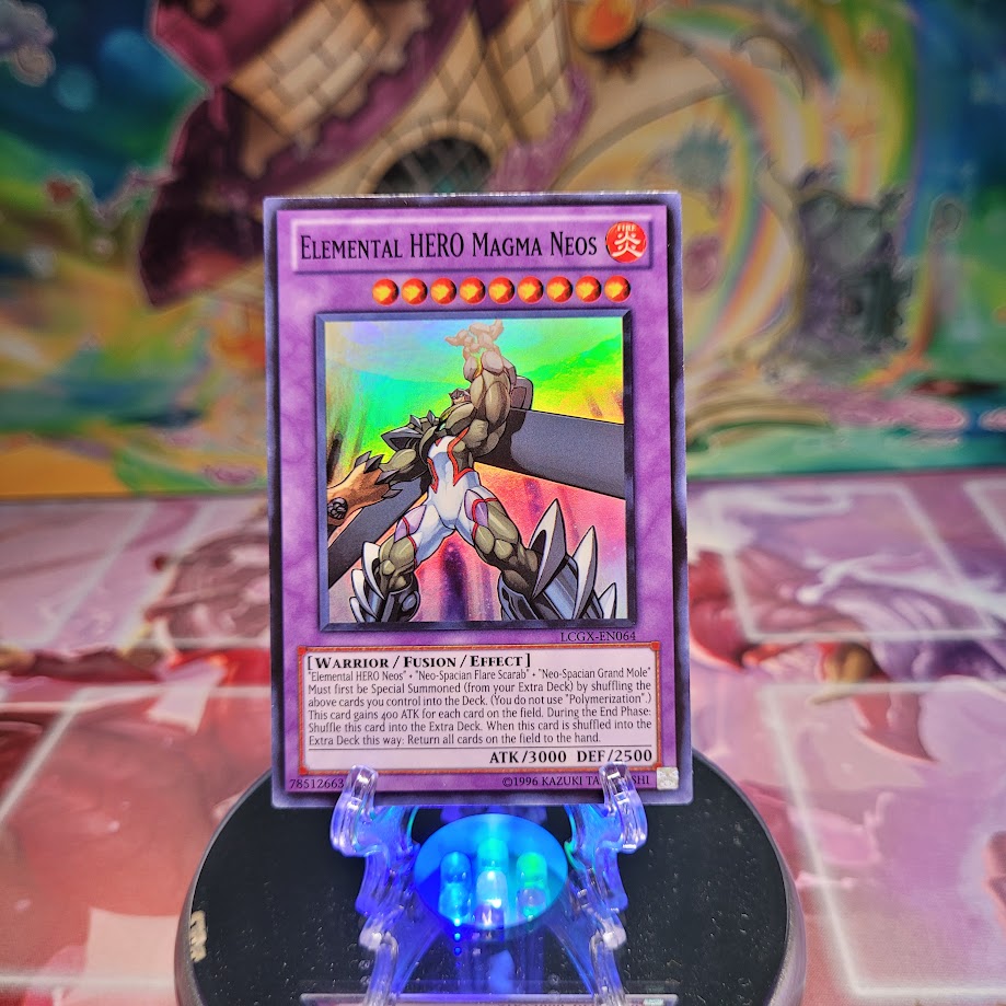 Elemental HERO Magma Neos [LCGX-EN064] Super Rare