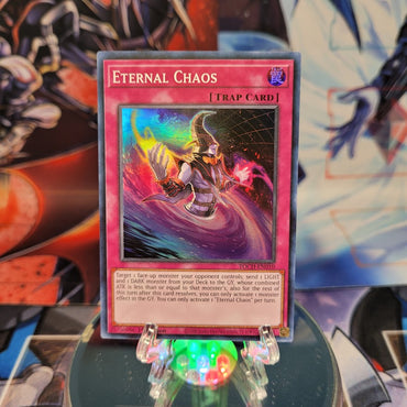 A Super Rare "Eternal Chaos" card from the Yugioh Set: Toon Chaos.