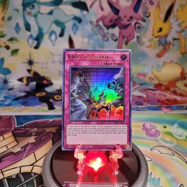 An Ultra Rare "Evenly Matched" card from the Yugioh Set: Ghosts from the Past (GFTP).
