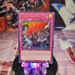 An Ultra Rare "Evenly Matched" card from the Yugioh Set: Magnificent Mavens (MAMA).