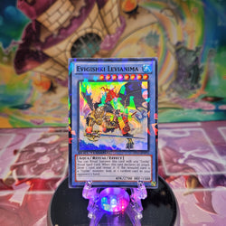 A Duel Terminal Super Rare "Evigishki Gustkraken" card from the Yugioh Set: Duel Terminal 7 (DT07).