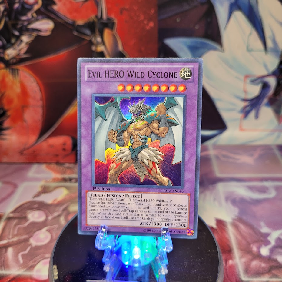 Evil HERO Wild Cyclone [LCGX-EN070] Super Rare