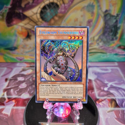 A Secret Rare "Evilswarm Thunderbird" card from the Yugioh Set: Hidden Arsenal 7: Knight of Stars (HA07).