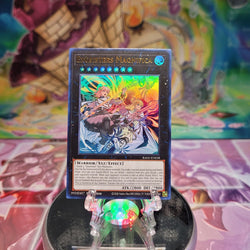 An Ultra Rare "Exosister Magnifica" card from the Yugioh Set: Rarity Collection 2 (RA02).