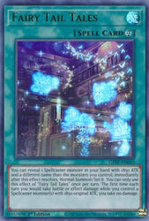 An Ultra Rare "Fairy Tail Tales" card from the Yugioh Set: Ghosts From the Past (GFTP).