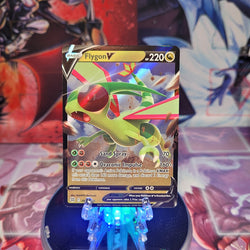 An Ultra Rare "Flygon V" (106/172) card from the Pokemon Set: Brilliant Stars.