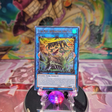 An Ultra Rare "Flying Mary, the Wandering Ghost Ship" card from the Yugioh Set: Rage of the Abyss.