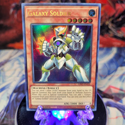  An Ultra Rare "Galaxy Soldier" card from the Yugioh Set: Ghosts From the Past: The 2nd Haunting (GFP2).