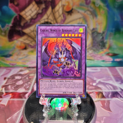 A Super Rare "Garura, Wings of Resonant Life" card from the Yugioh Set: Rarity Collection 2 (RA02).