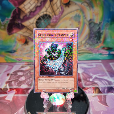 A Duel Terminal Common "Genex Power Planner" card from the Yugioh Set: Duel Terminal 1 (DT01).