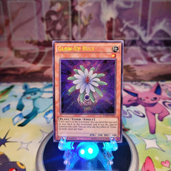 A Secret Rare "Glow-Up Bulb" card from the Yugioh Set: Legendary Collection 5D's (LC5D).