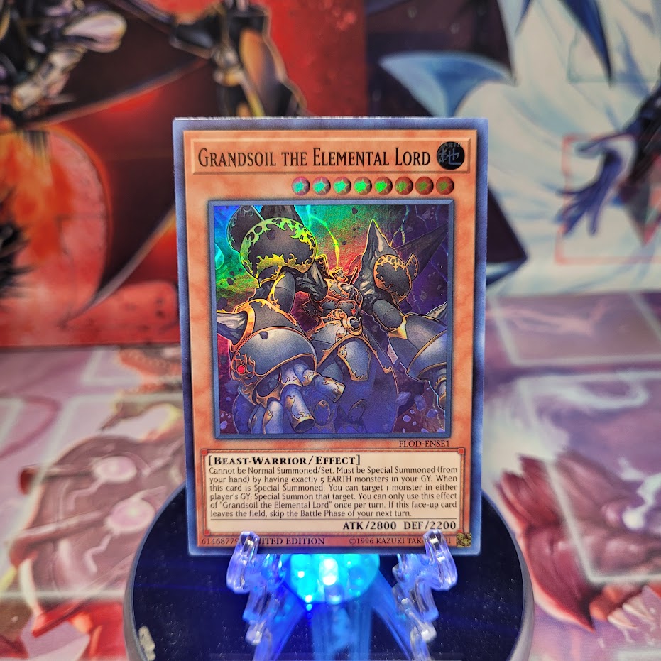 Grandsoil the Elemental Lord [FLOD-ENSE1] Super Rare