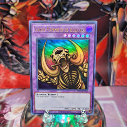  An Ultra Rare "Great Mammoth of Goldfine" card from the Yugioh Set: Ghosts From the Past: The 2nd Haunting (GFP2).