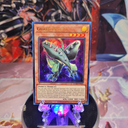 An Ultra Rare "Guard Mantis" card from the Yugioh Set: Battles of Legend: Monstrous Revenge.