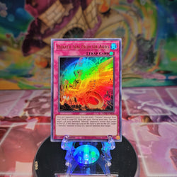 An Ultra Rare "Hieratic Seal From the Ashes" card from the Yugioh Set: Ghosts From the Past (GFTP).