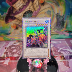 A Duel Terminal Ultra Rare "Hydro Genex" card from the Yugioh Set: Duel Terminal 1 (DT01).