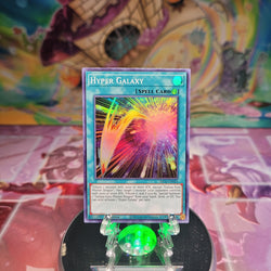 A Super Rare "Hyper Galaxy" card from the Yugioh Set: King's Court.