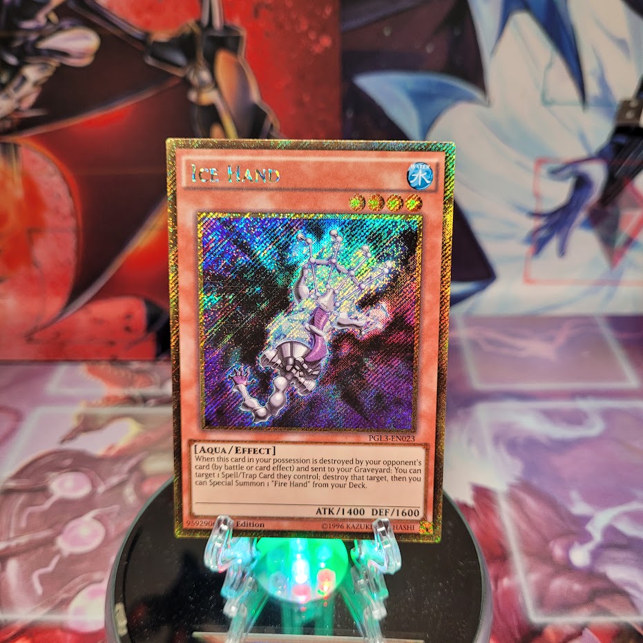 Ice Hand [PGL3-EN023] Gold Secret Rare