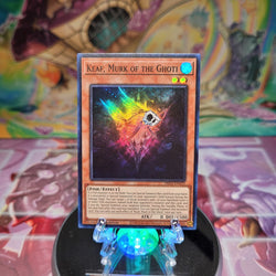 A Super Rare "Keaf, Murk of the Ghoti" card from the Yugioh Set: Phantom Nightmare.