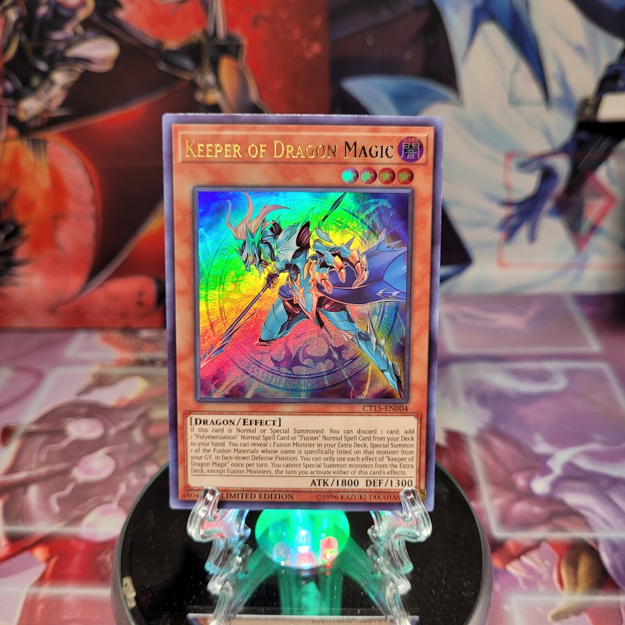 Keeper of Dragon Magic [CT15-EN004] Ultra Rare