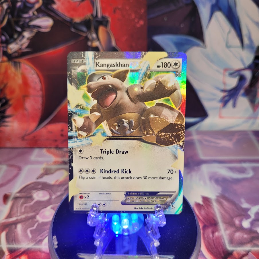 An Ultra Rare "Khangaskhan EX" (78/106) card from the Pokemon Set: XY: Flashfire.