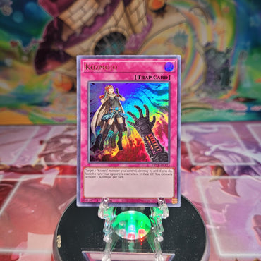 An Ultra Rare "Kozmojo" card from the Yugioh Set: Ghosts From the Past (GFTP).