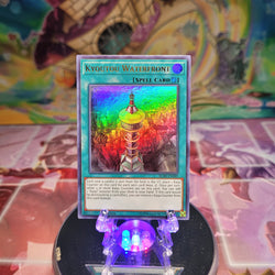 An Ultra Rare "Kyoutou Waterfront" card from the Yugioh Set: Battles of Legend: Relentless Revenge (BLRR).