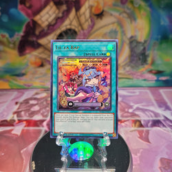 An Ultra Rare "Lil-La Rap" card from the Yugioh Set: 25th Anniversary Tin: Dueling Mirrors.