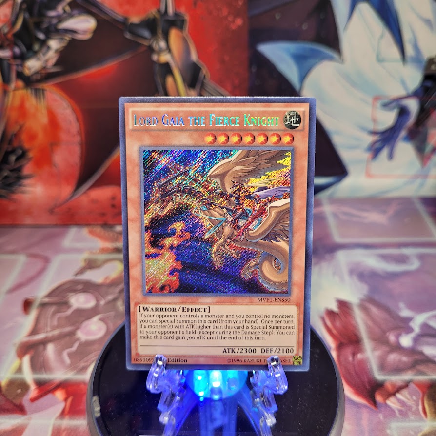 Lord Gaia the Fierce Knight [MVP1-ENS50] Secret Rare