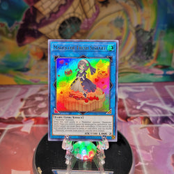 A 1st edition Ultra Rare "Madolche Fresh Sistart" card from the Yugioh Set: Ghosts From the Past.