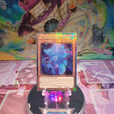 A Quarter Century Secret Rare "Magicians' Souls" card from the Yugioh Set: Rarity Collection 2 (RA02).