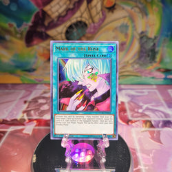 An Ultra Rare "Mark of the Rose" card from the Yugioh Set: Duel Power.