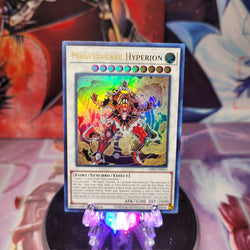  An Ultra Rare "Masterflare Hyperion" card from the Yugioh Set: Ghosts From the Past: The 2nd Haunting (GFP2).